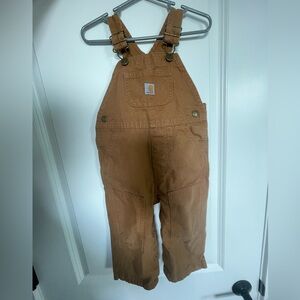Carhartt toddler overalls size 18months.